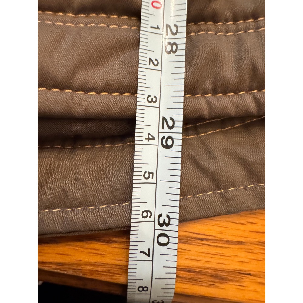 Ariat Jacket Women XL Brown Real Grizzly Insulated Sherpa Collar Outdoor Western - Picture 7 of 12